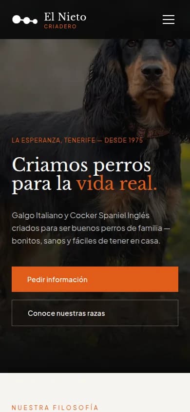 El Nieto en el móvil